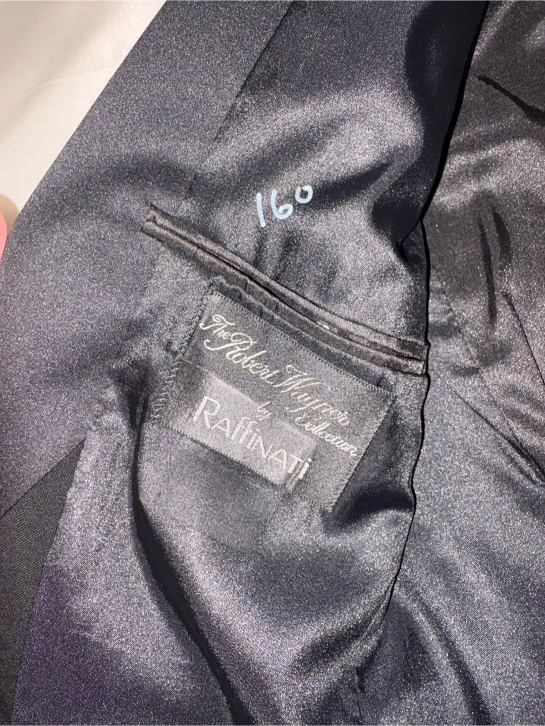Raffinati Black Tuxedo Jacket - 34s - photo 3