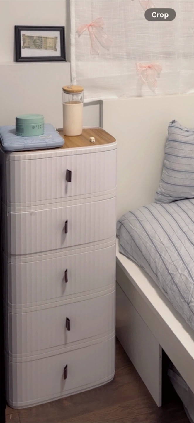 White 5-Drawer Plastic Storage Unit from winners