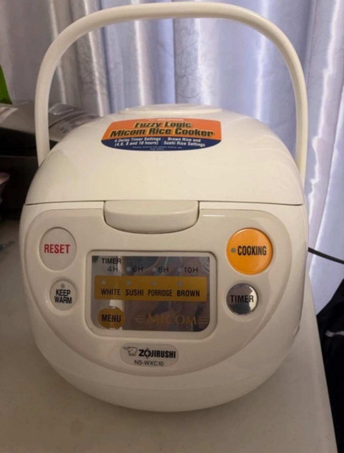 Zojirushi Micom Rice Cooker NS-WXC10