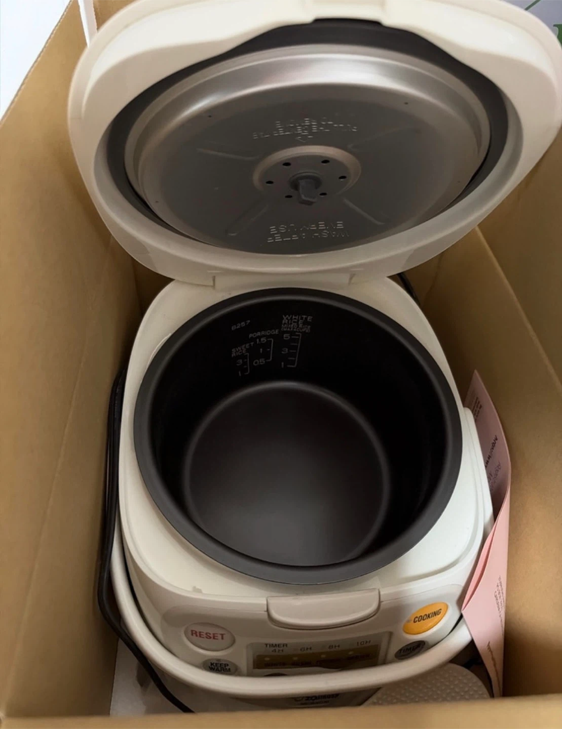 Zojirushi Micom Rice Cooker NS-WXC10 - photo 2