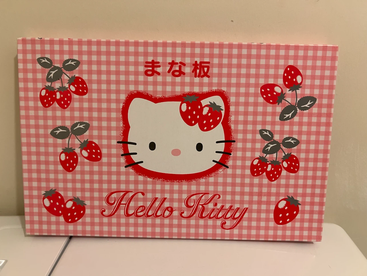 New Hello Kitty Cutting Board with Knife Sharpener - photo 2