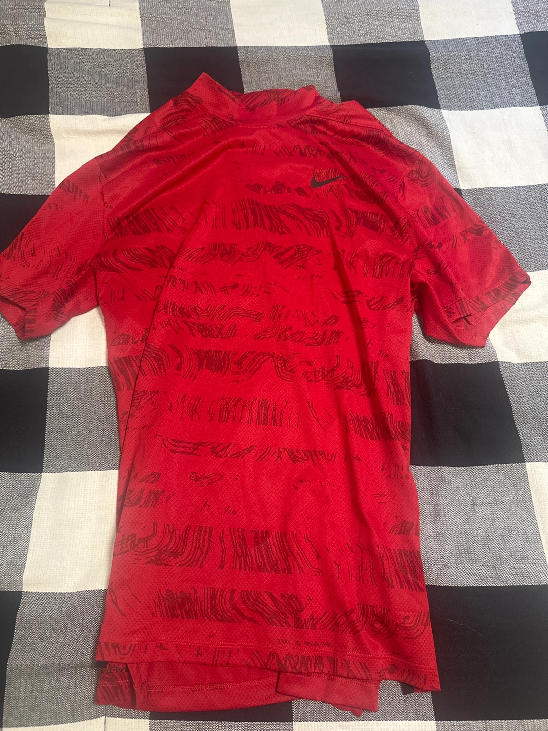 Nike Tiger Woods Collection Red Dri-FIT ADV Shirt