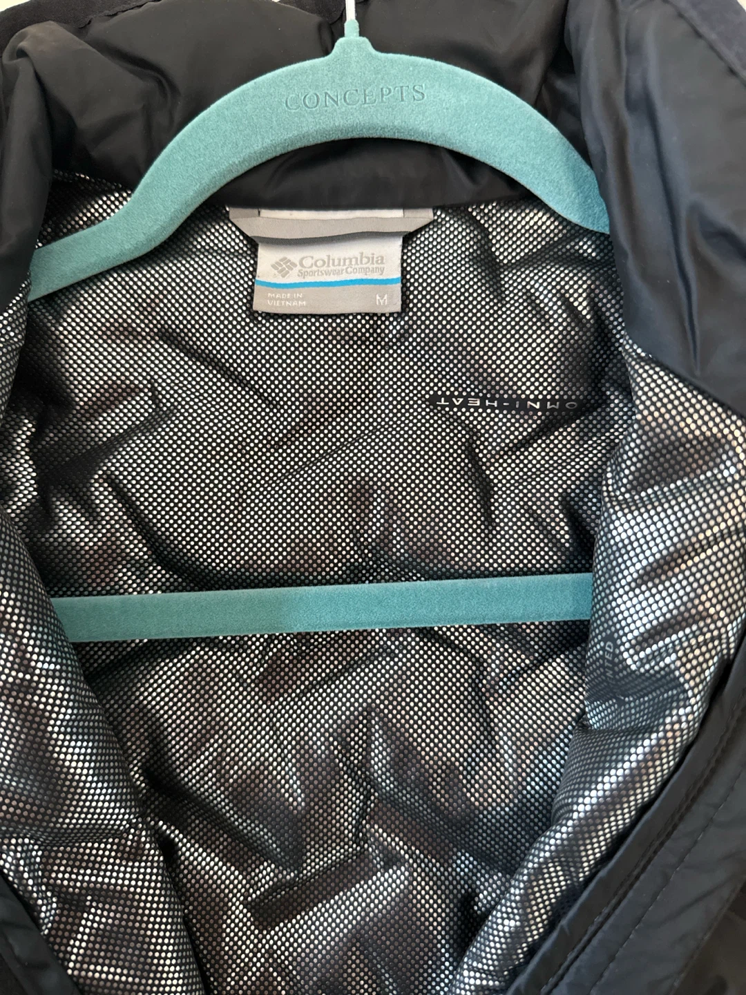 Columbia Omni-Heat Jacket Black Medium - photo 2