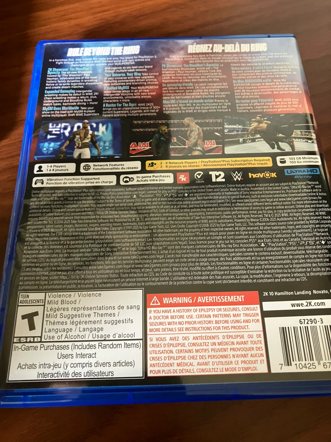 WWE 2K25 for PlayStation 5 - photo 2