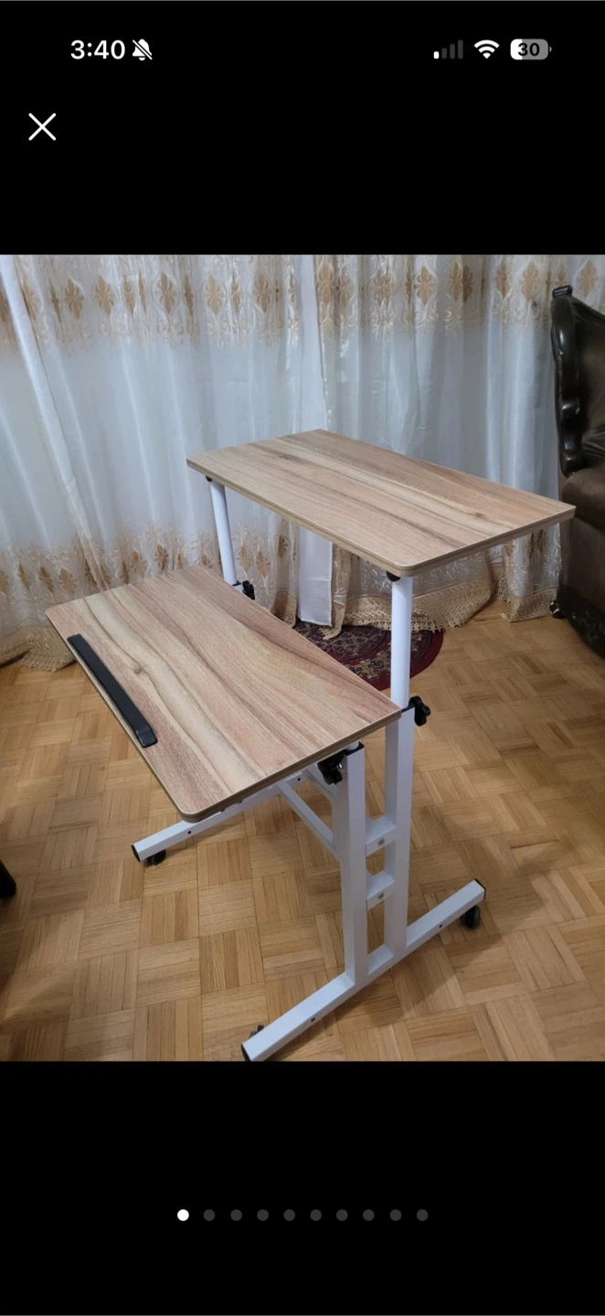 Adjustable Rolling Laptop Desk