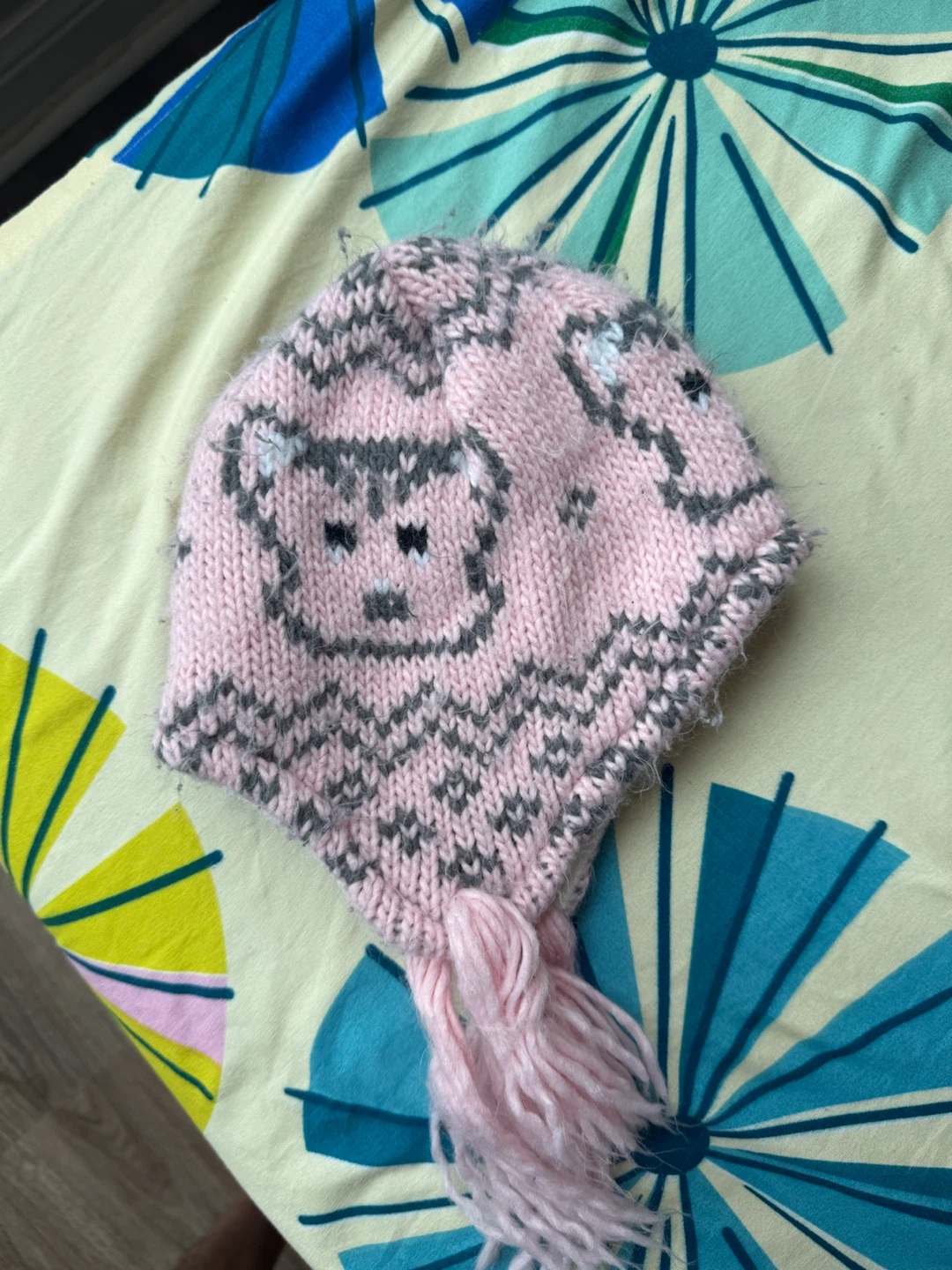 Kombi Children's Knit Bear Winter Hat