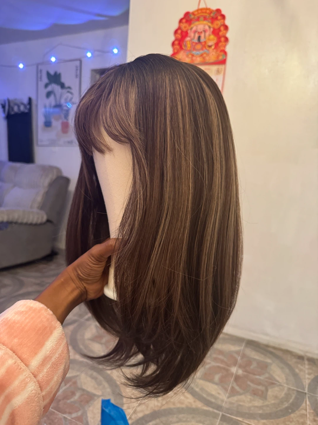 Shoulder Length Brown Bob Wig - photo 3