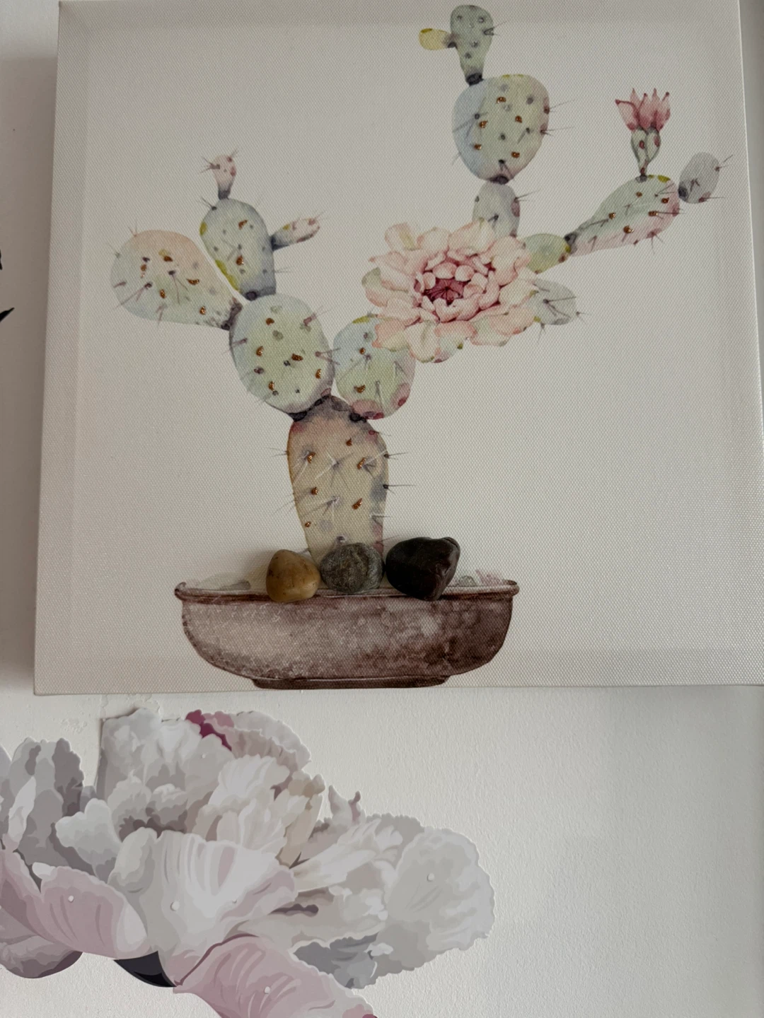 Cactus Canvas Wall Art - photo 3