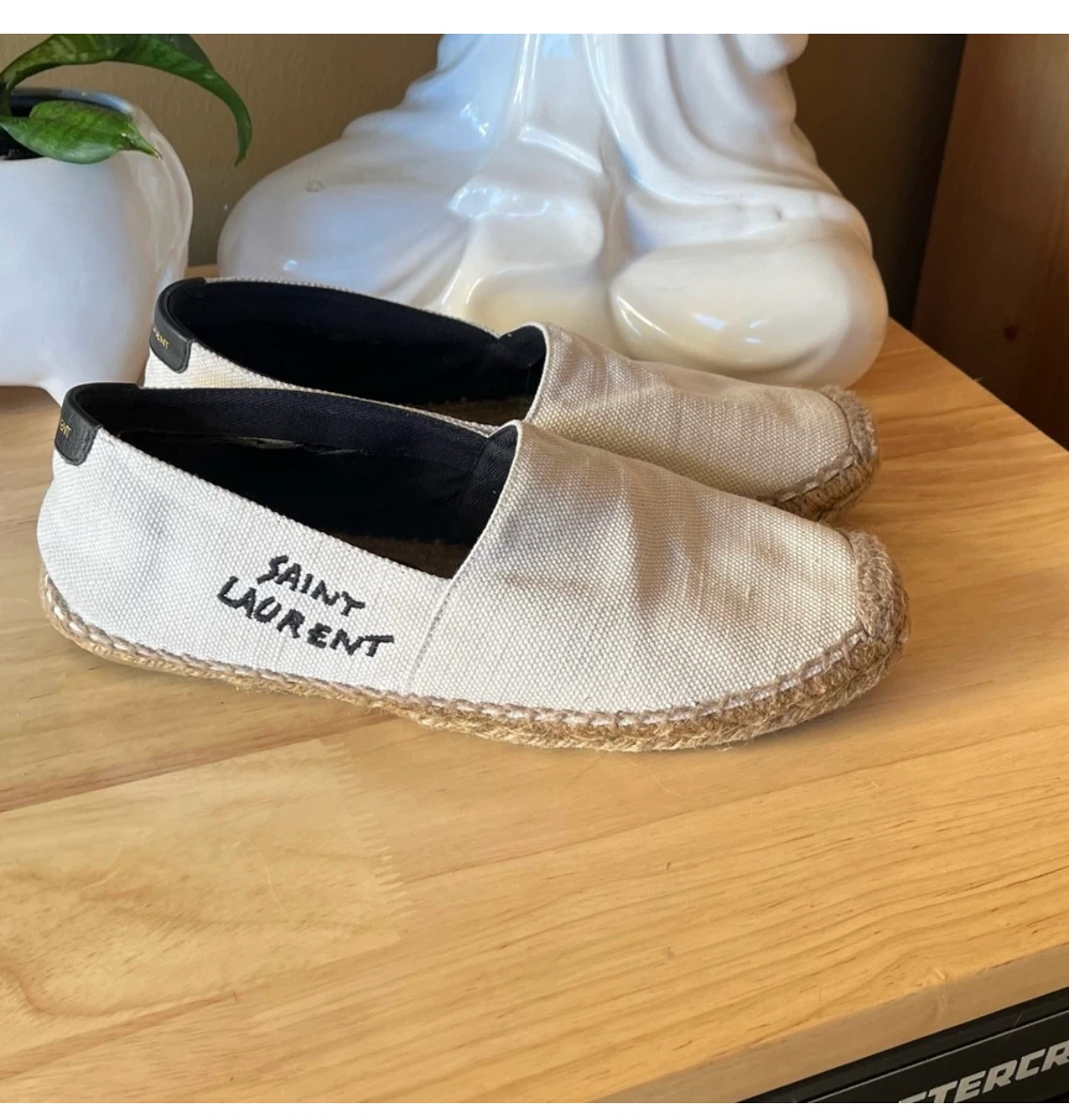 YSL Saint Laurent Canvas Espadrilles - photo 4