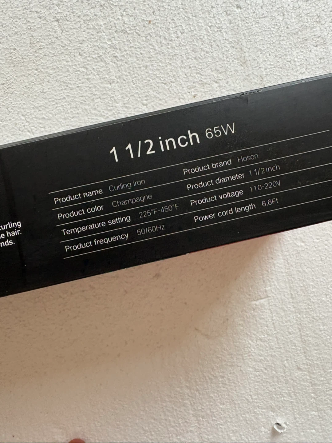 Hoson Professional Hair Curler X8399 - photo 2