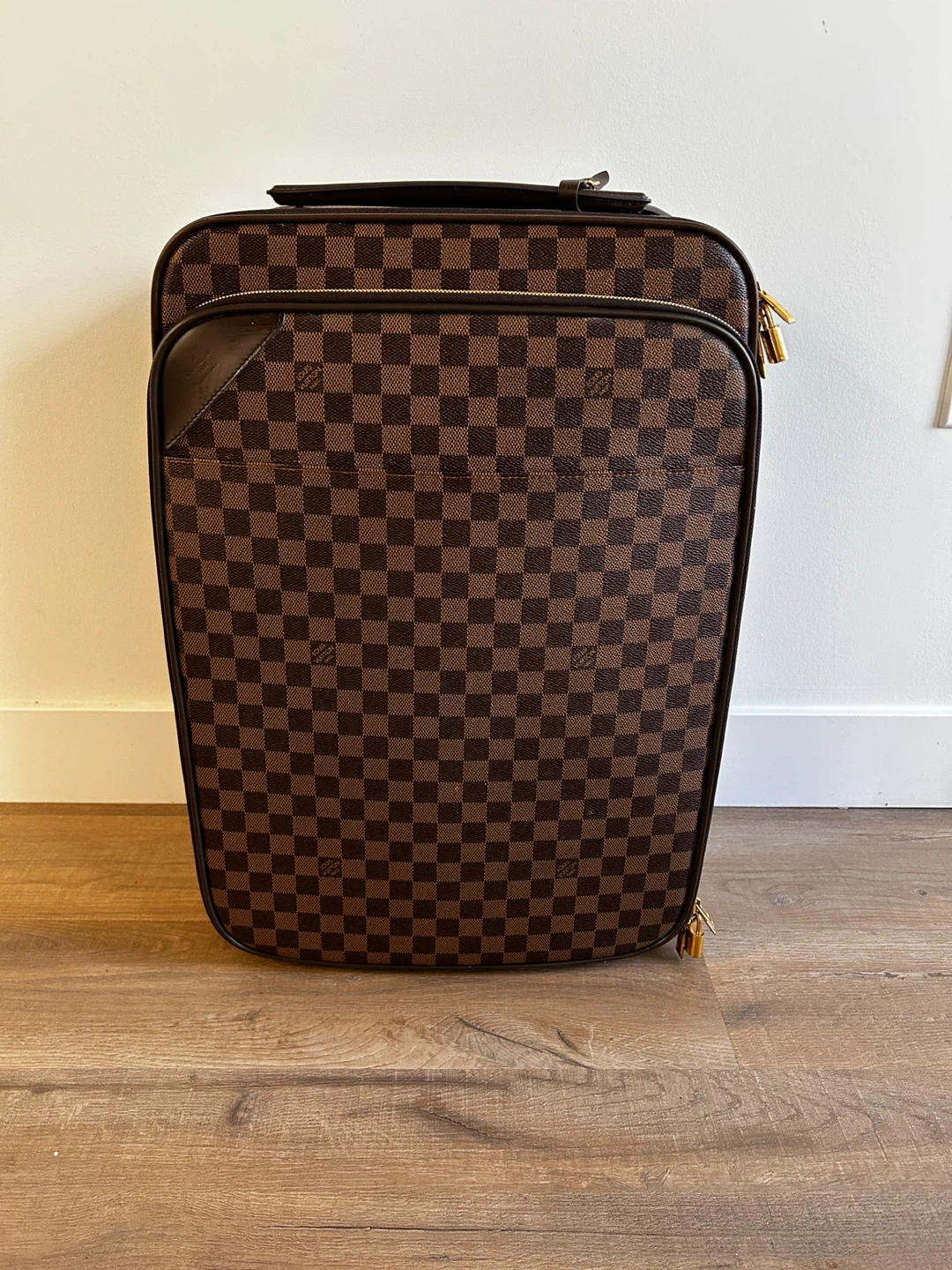 Louis Vuitton Damier Ebene Pegase 55 Rolling Suitcase
