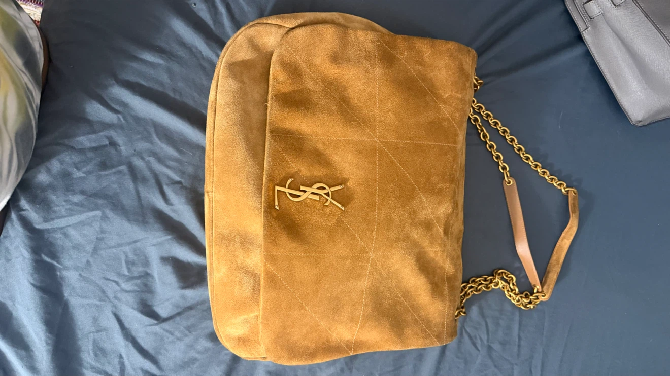 Saint Laurent Suede Shoulder Bag - photo 2