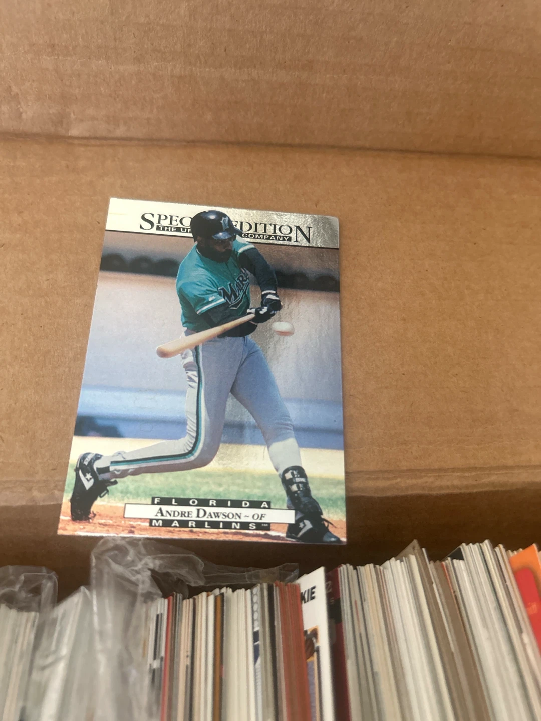 Andre Dawson Special Edition Florida Marlins Card