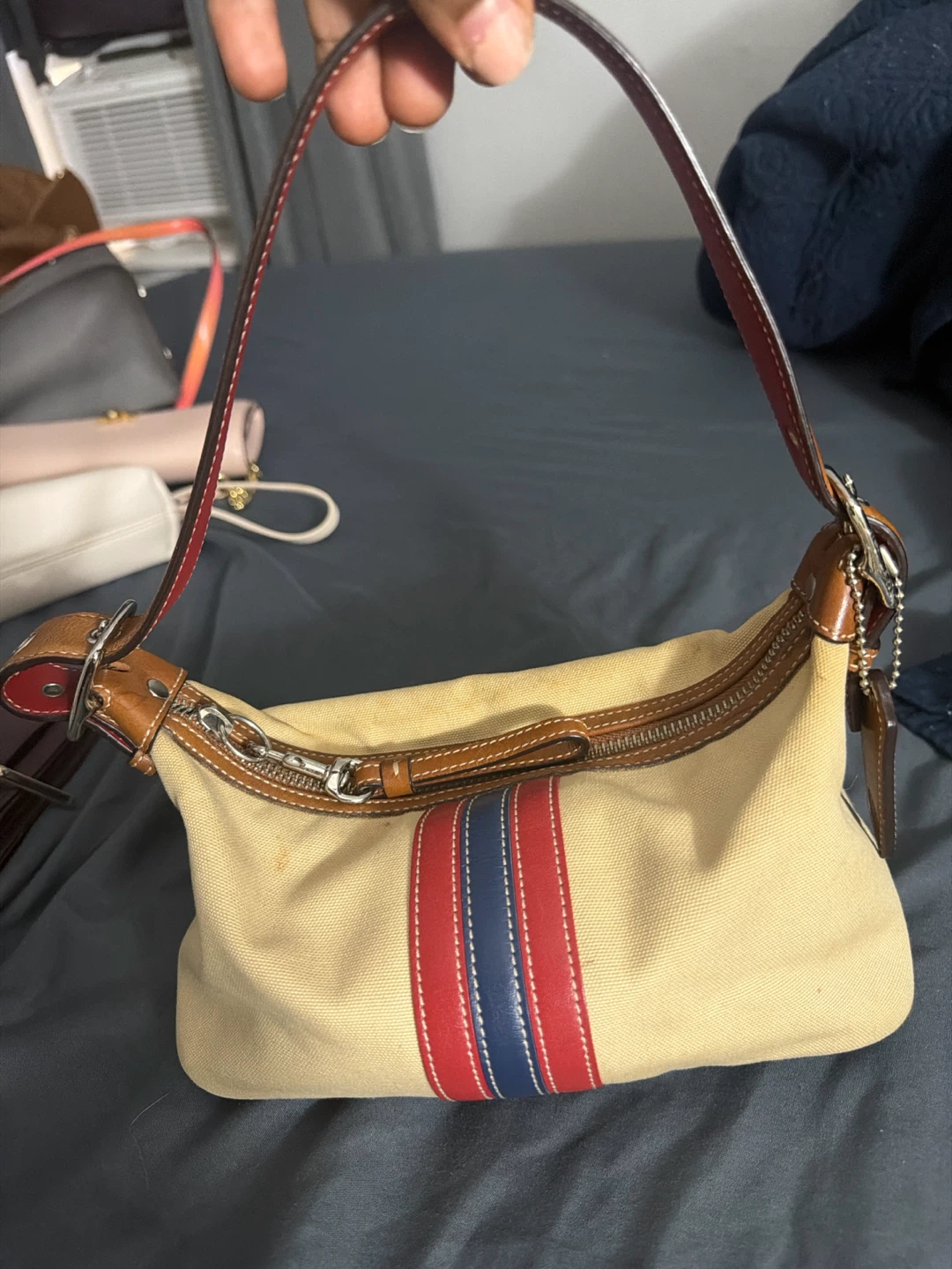 Coach Canvas Mini Handbag