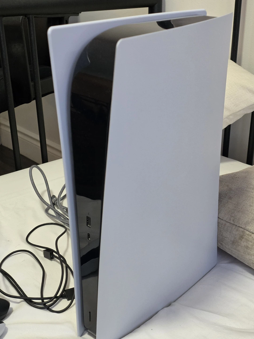 Sony PlayStation 5 Console with Two Controllers - photo 2