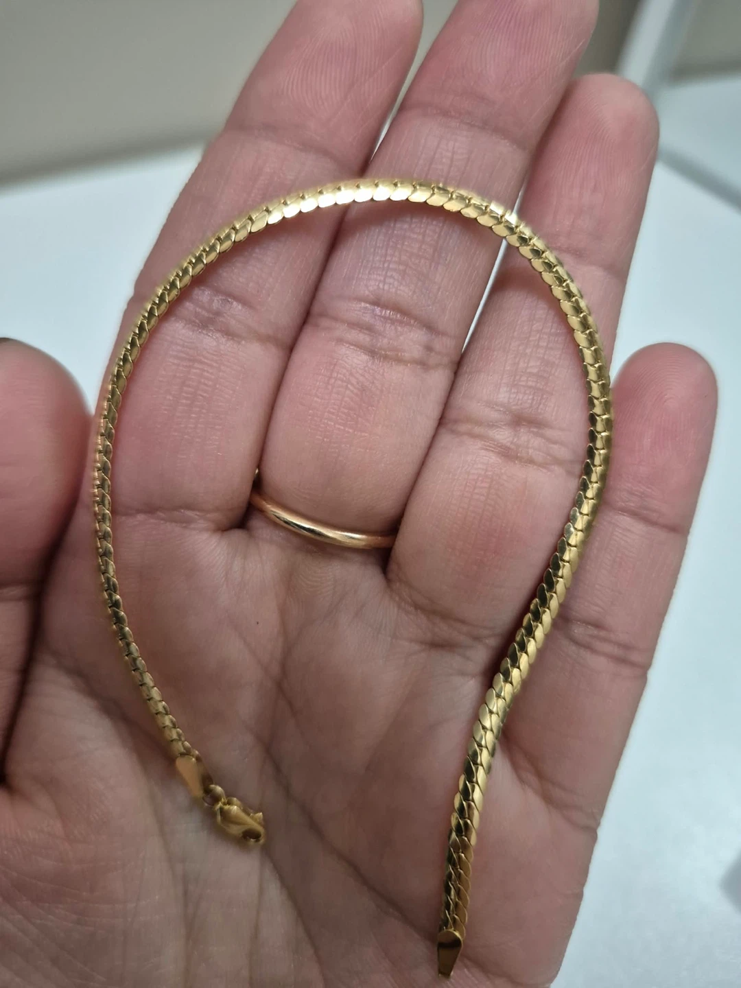 18K Gold Chain Bracelet - photo 2
