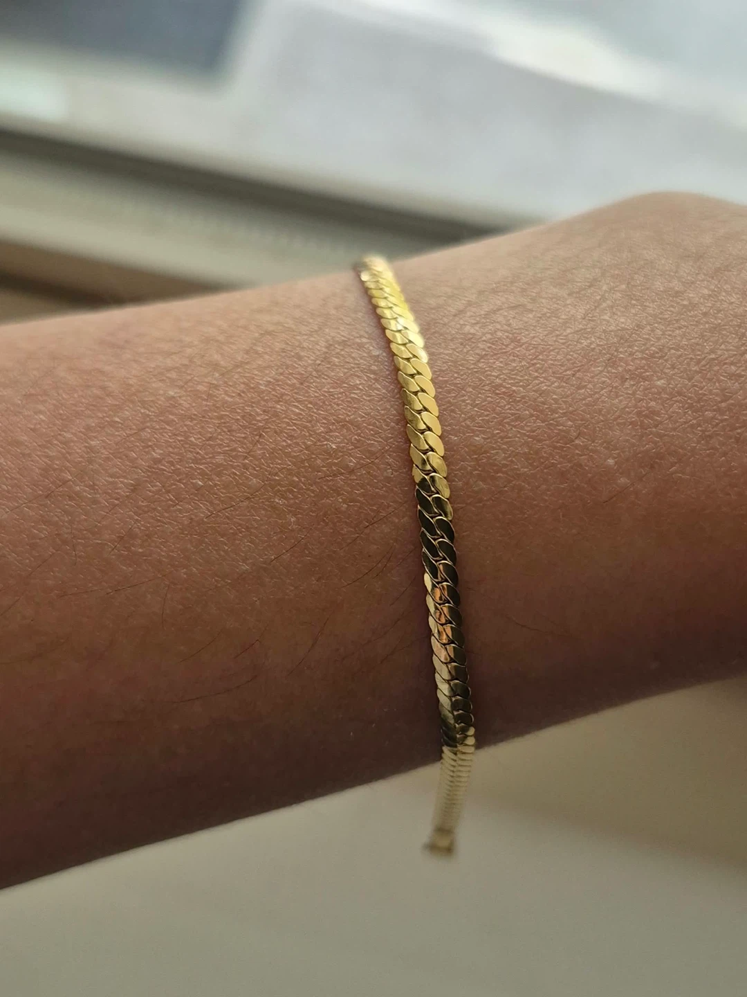 18K Gold Chain Bracelet - photo 3