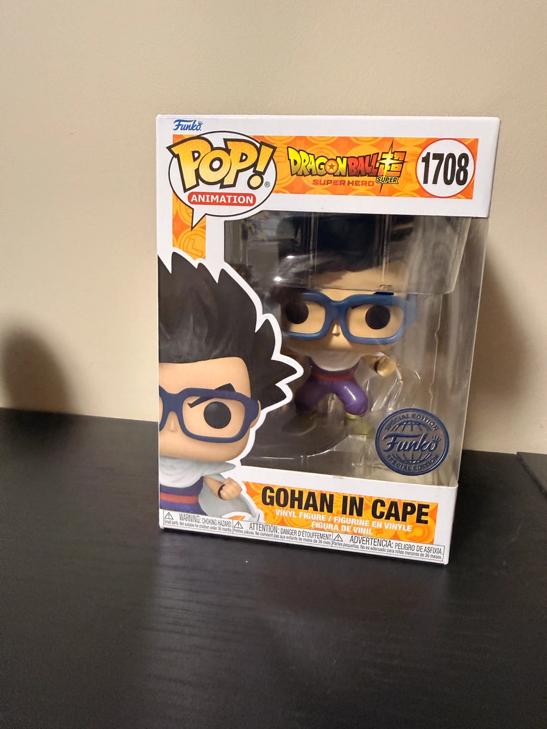 Funko Pop Animation Dragon Ball Super Gohan in Cape 1708