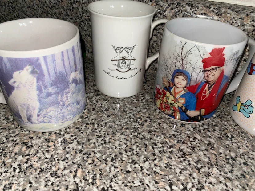 Set of 7 Assorted Ceramic Mugs  plus one  PHL MUG - photo 3