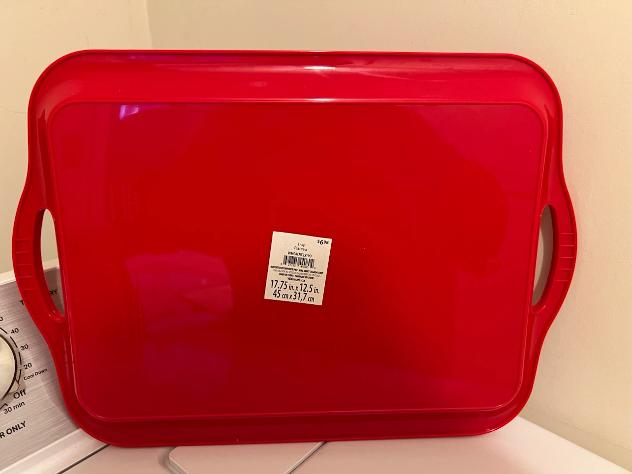 Set of 2 Red Chinese New Year Serving Trays - photo 2