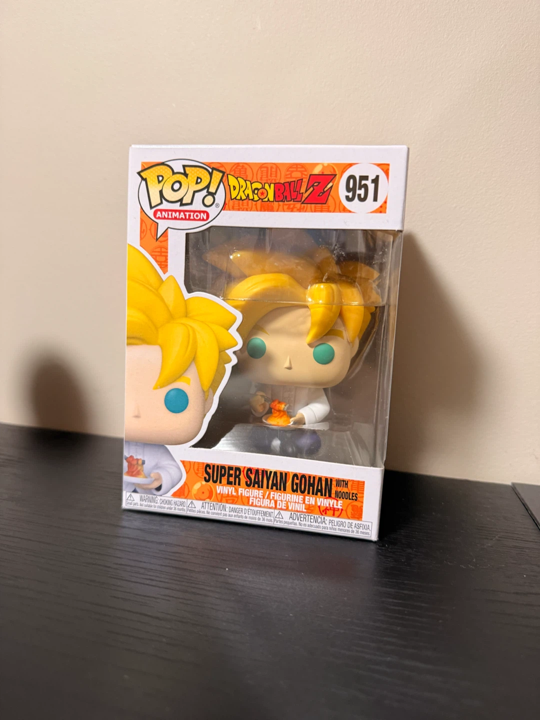 Funko Pop! Dragon Ball Z Super Saiyan Gohan with Noodles