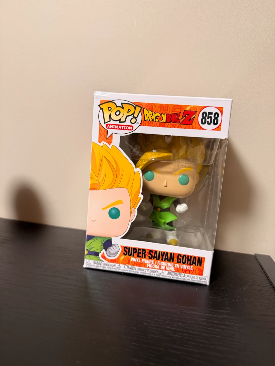 Funko Pop Animation Dragon Ball Z Super Saiyan Gohan 858