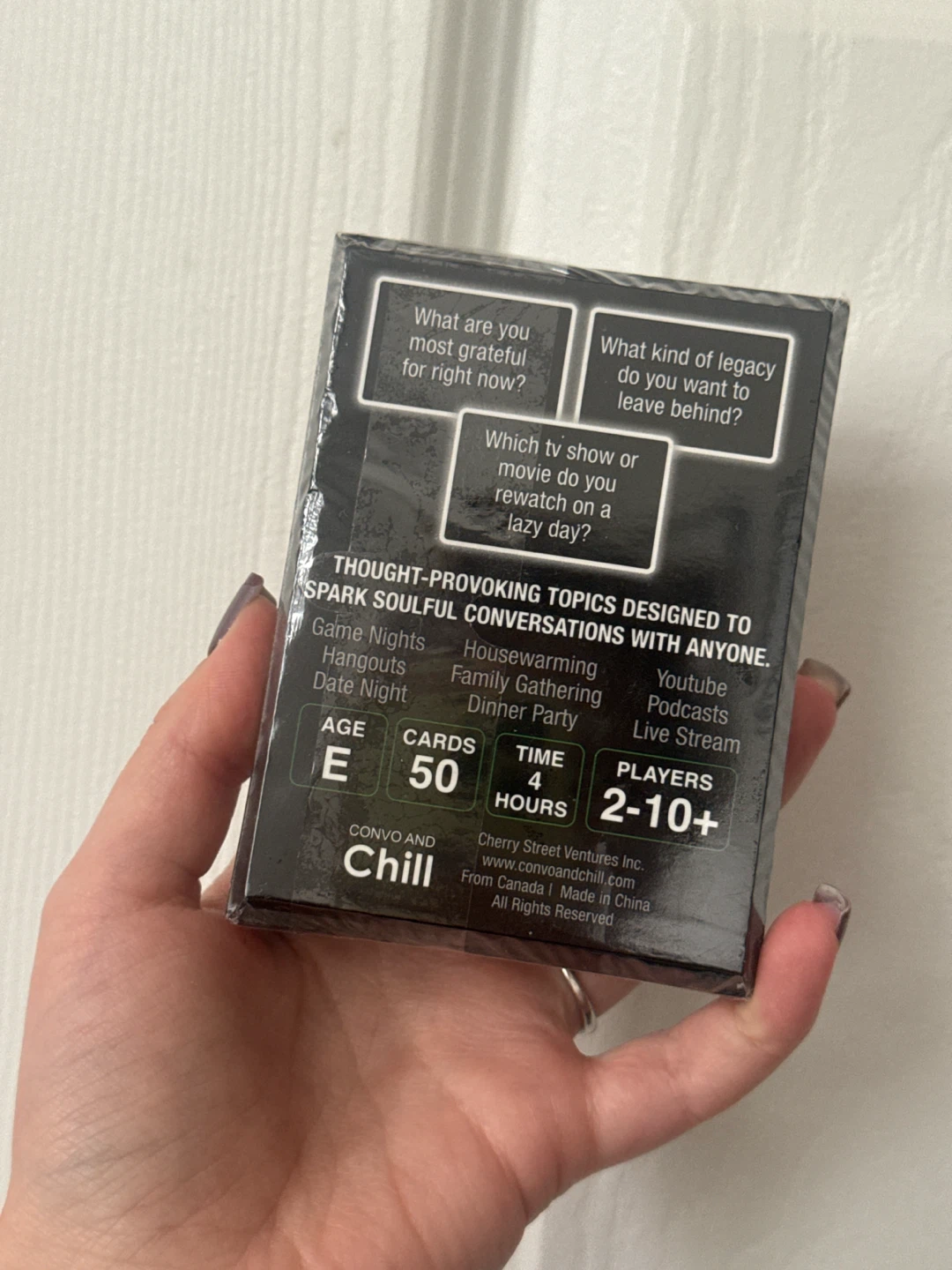 Convo and Chill Conversation Cards - photo 2