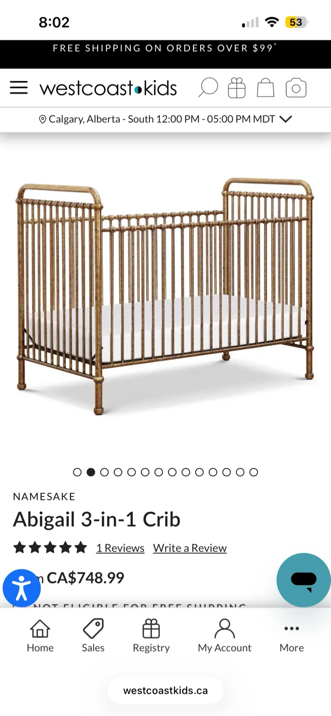 Namesake Abigail 3-in-1 Crib - photo 2