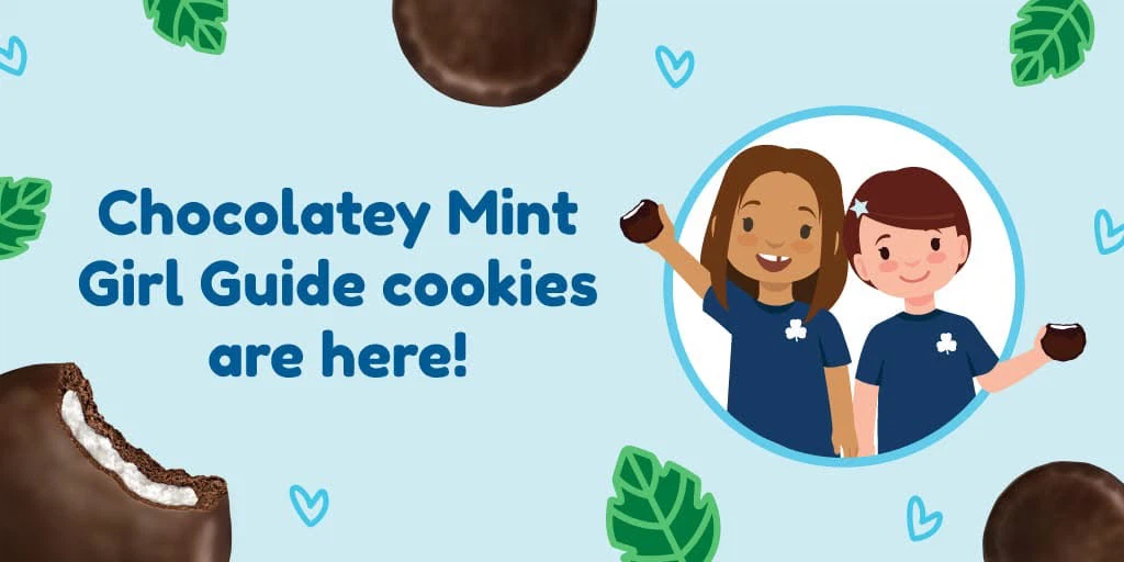 Girl Guides Chocolatey Mint Cookies - photo 2