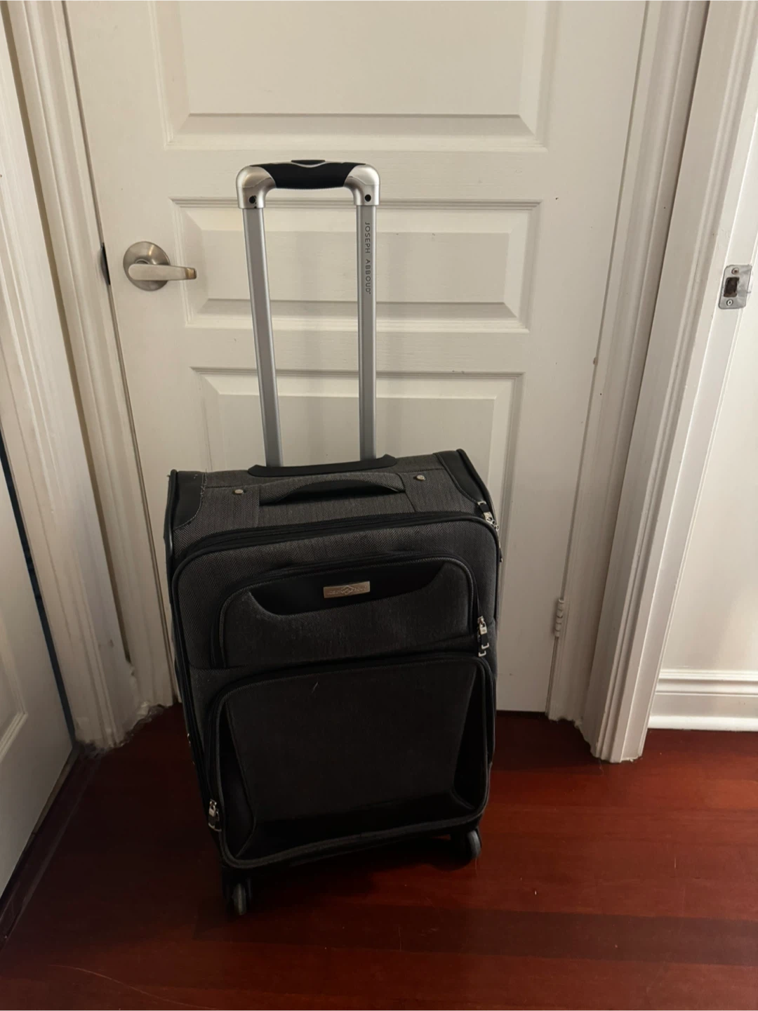 Joseph Abboud Grey Carry-On Luggage