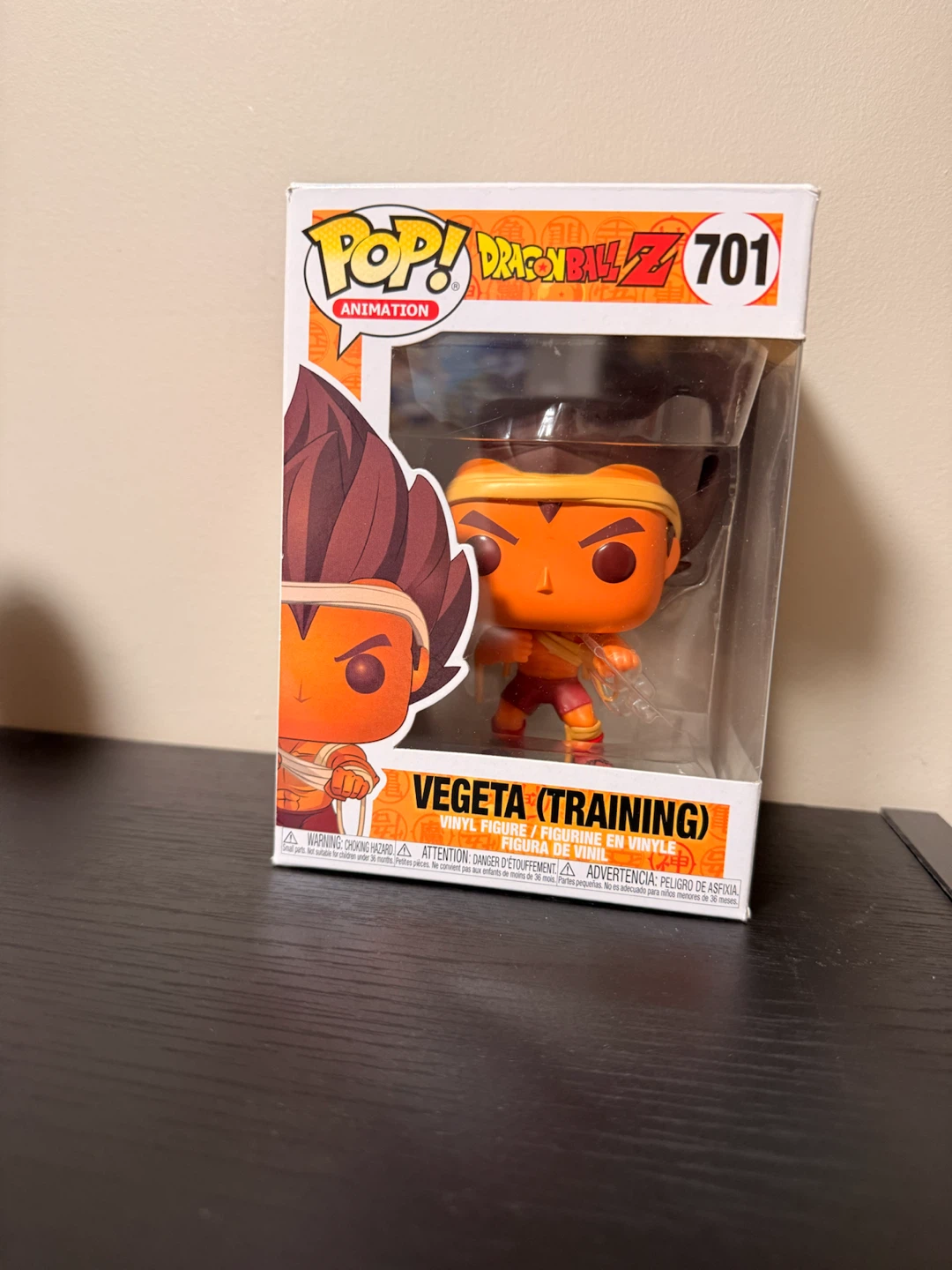 Funko Pop Dragon Ball Z Vegeta Training 701
