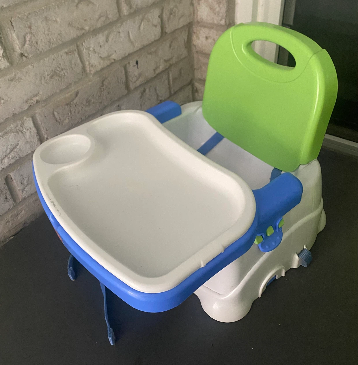 Fisher Price booster seat with 2 trays