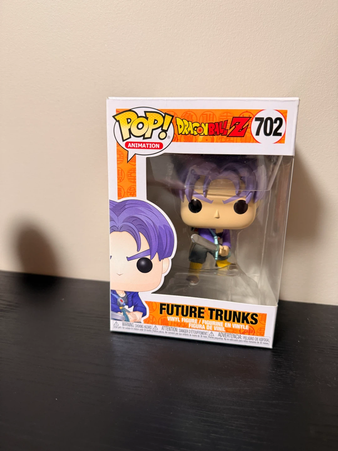 Funko Pop Animation Dragon Ball Z Future Trunks 702