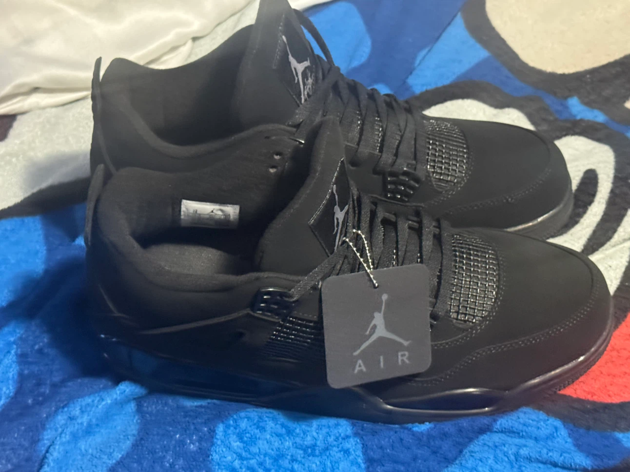 REP Jordan 4 Black Cat SIZE 14