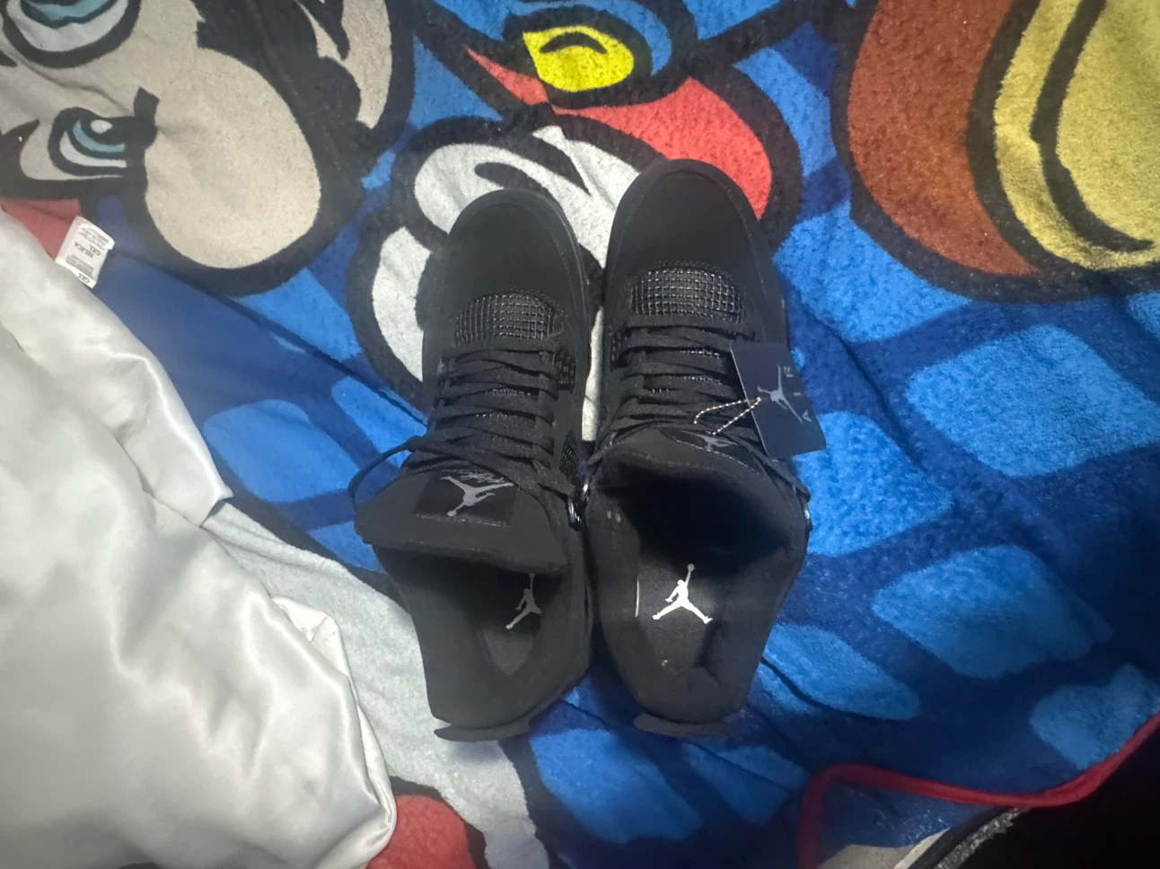 REP Jordan 4 Black Cat SIZE 14 - photo 2