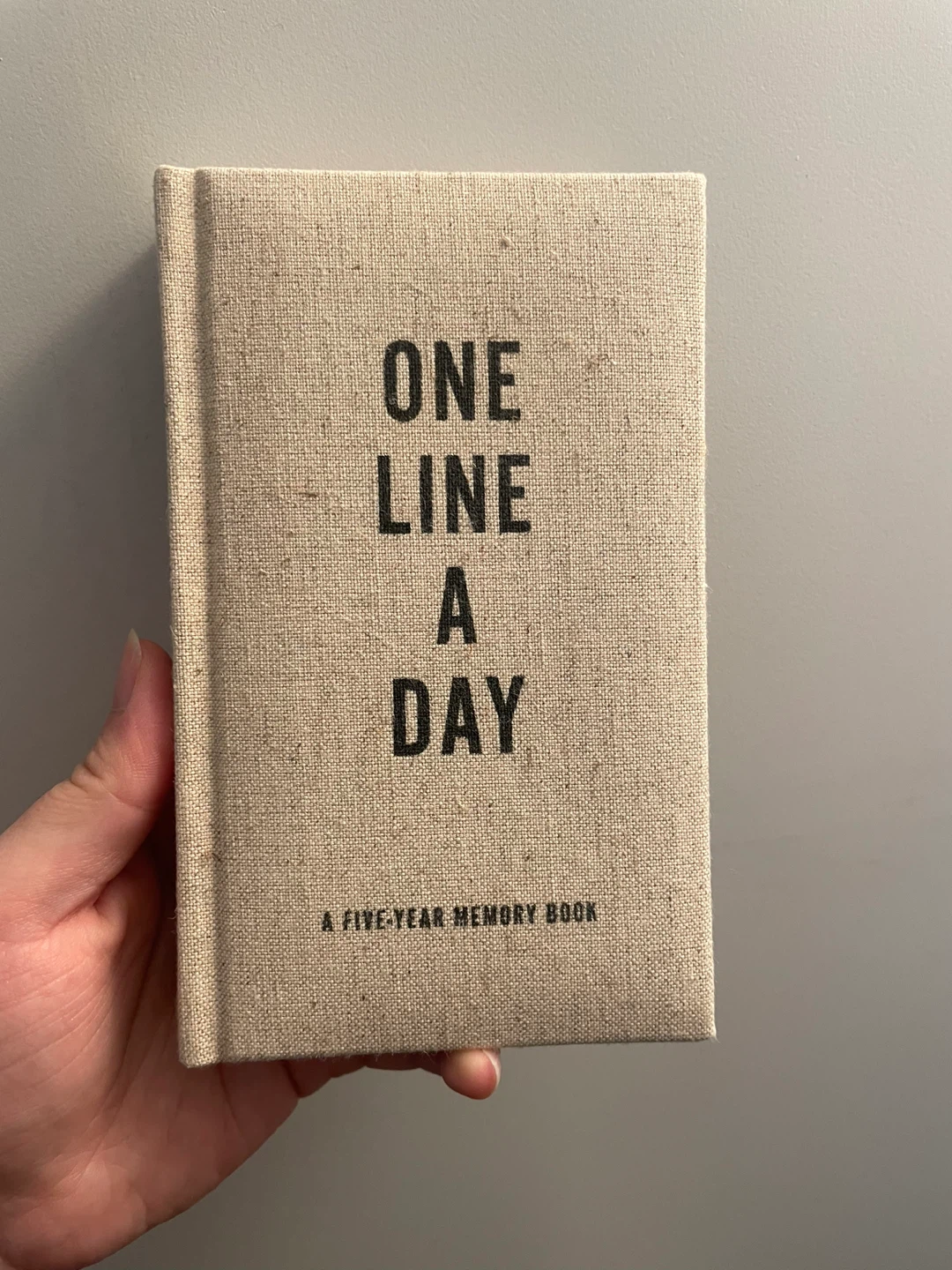 One Line a Day: A Five-Year Memory Book