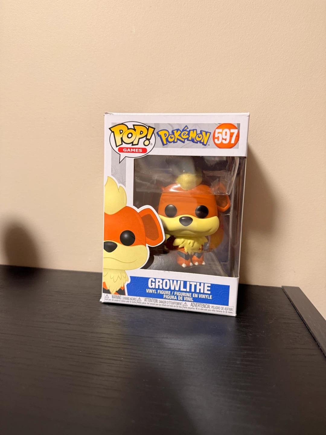 Funko Pop Pokemon Growlithe 597