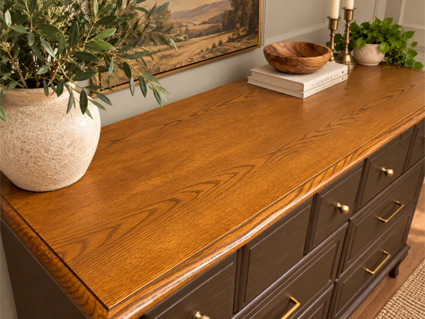 Vintage Kroehler 9-Drawer Dresser - photo 3