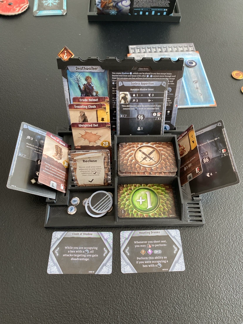 Set of 4 Frosthaven & Gloomhaven Player Dashboards