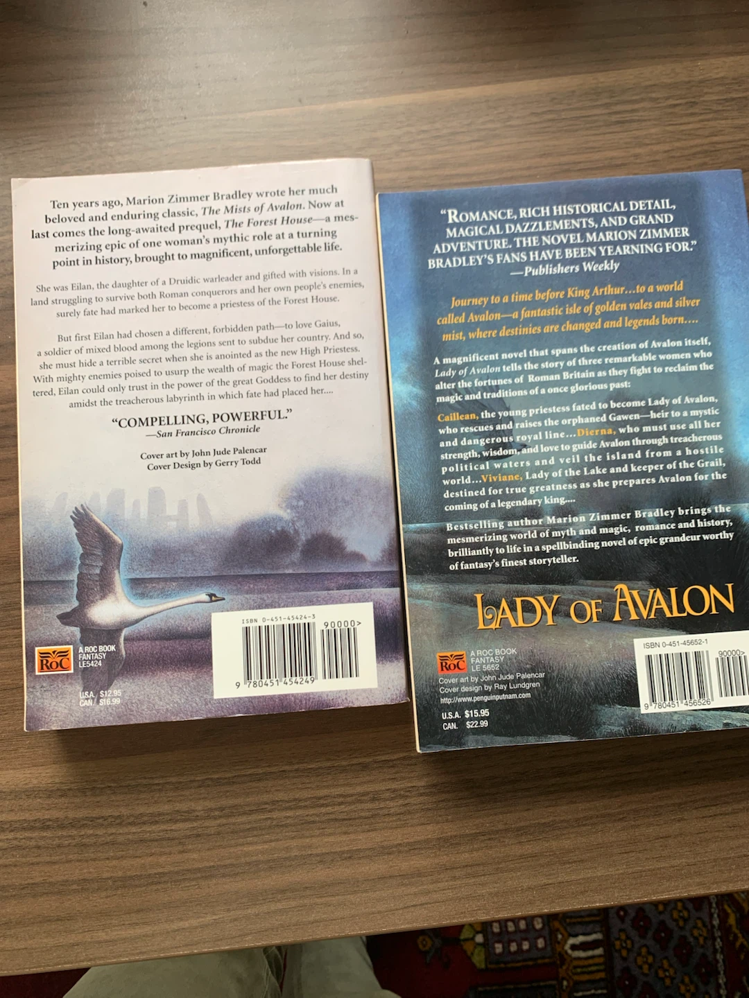 Marion Zimmer Bradley Avalon Series Collection - photo 5