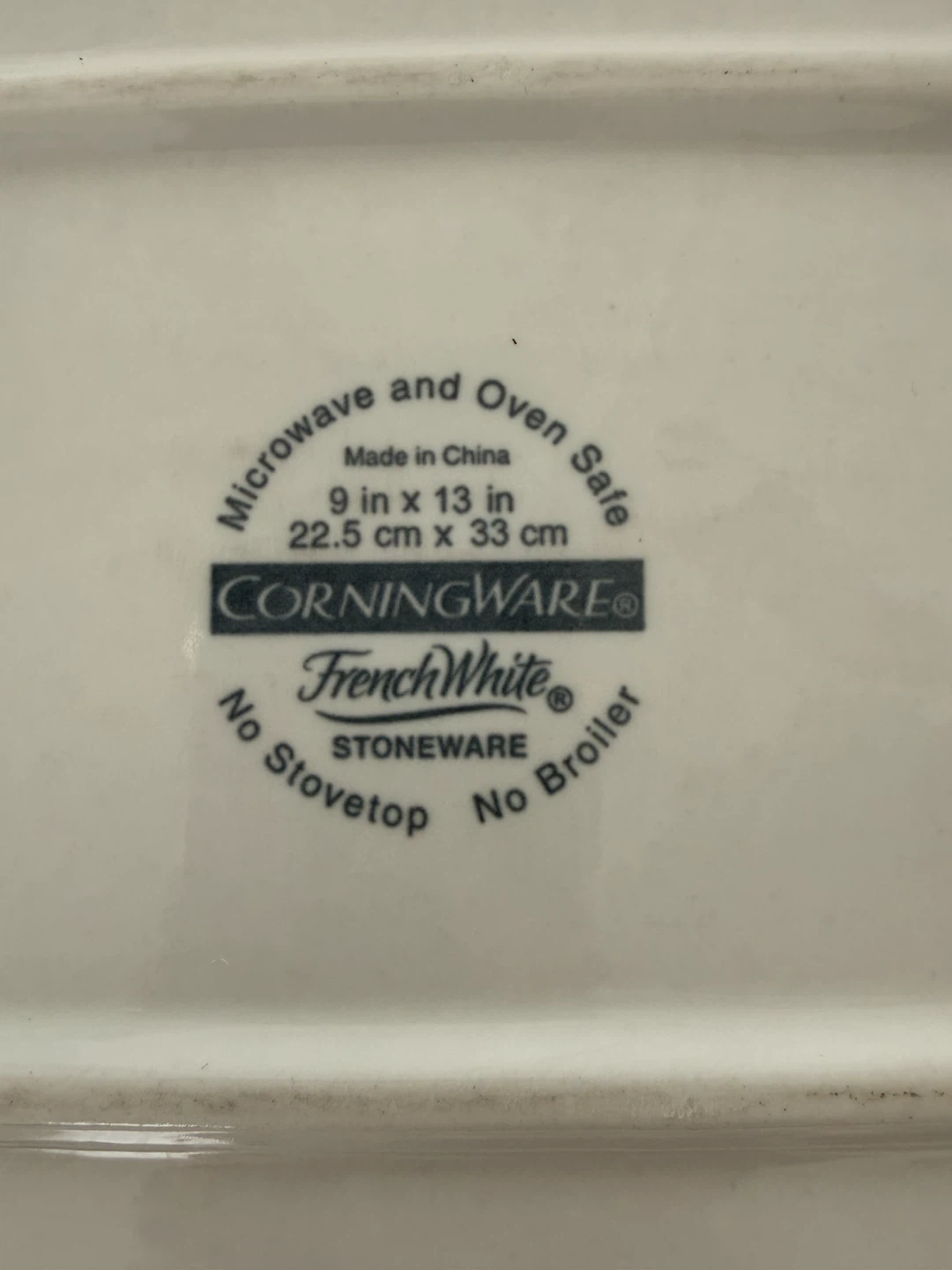 CorningWare FrenchWhite Bakeware Set – 4 Dishes + Lids & Rack - photo 3