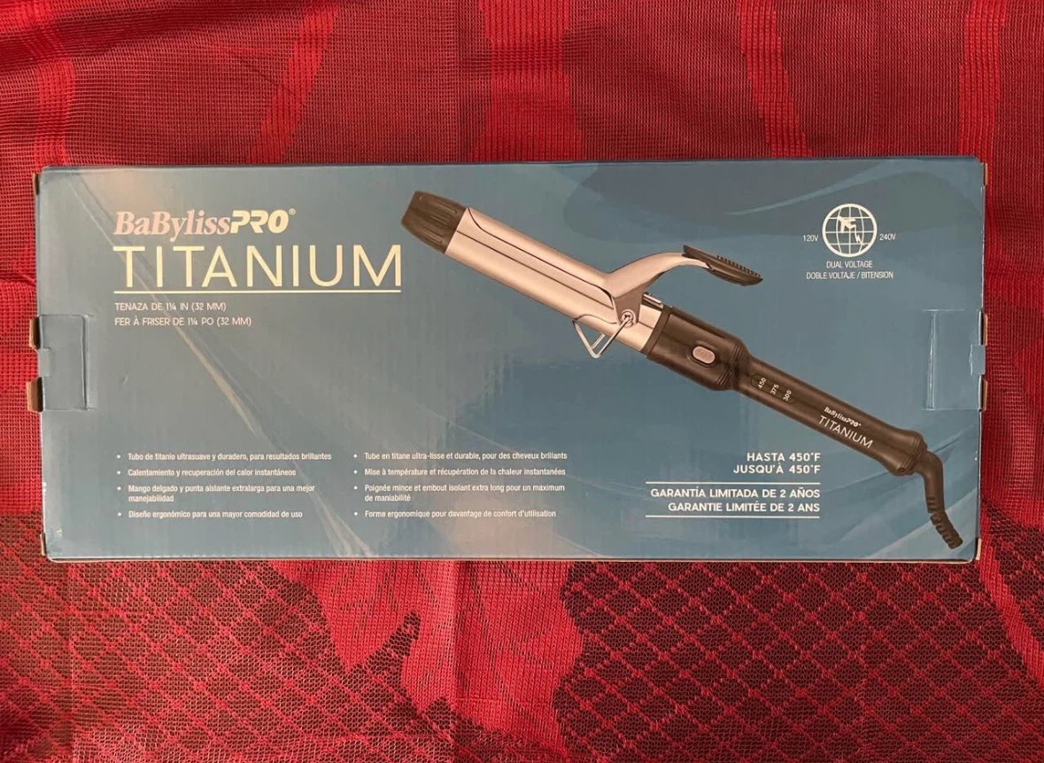 Babyliss Pro Titanium Curling Iron
