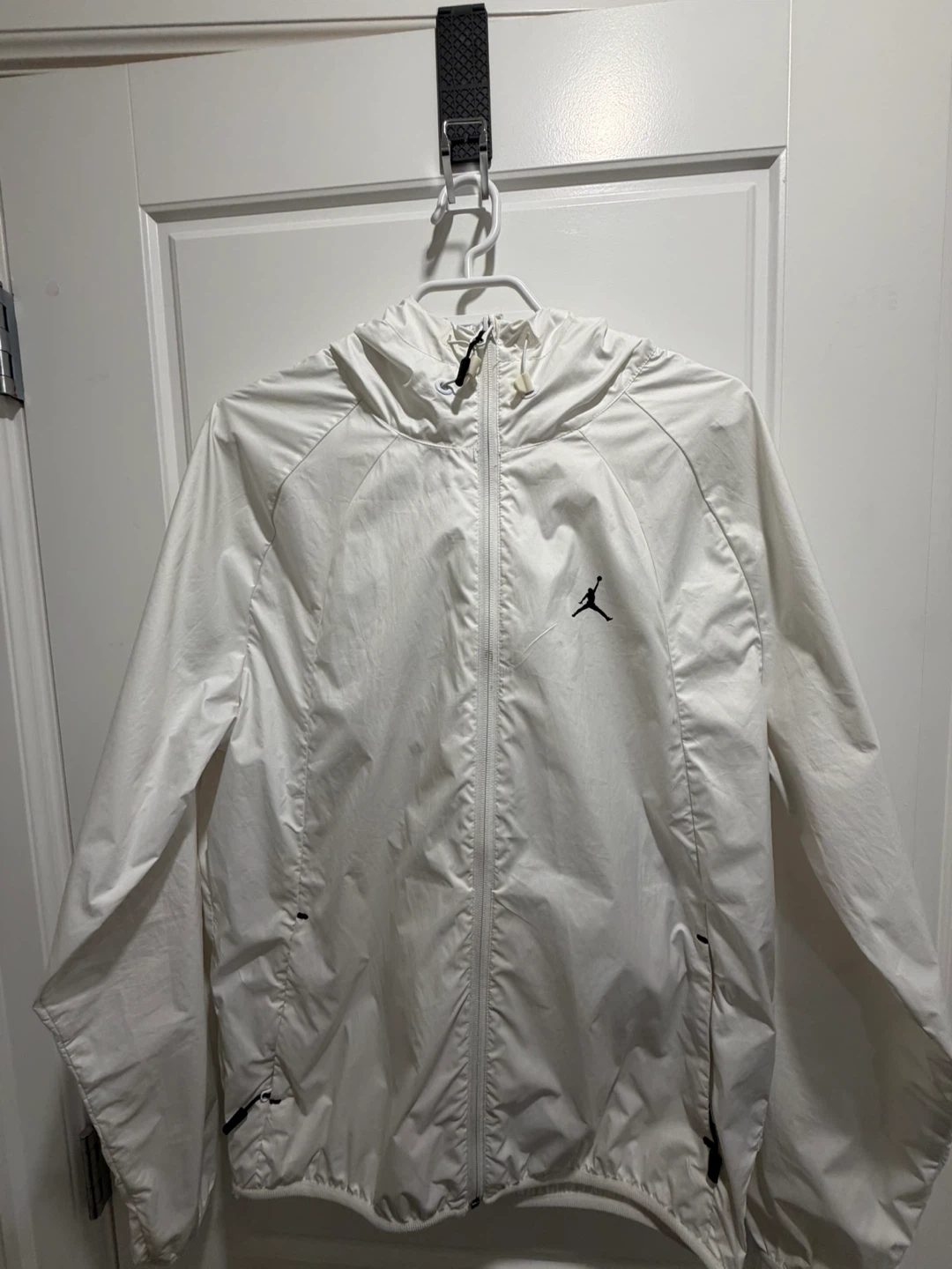 Jordan White Windbreaker Jacket