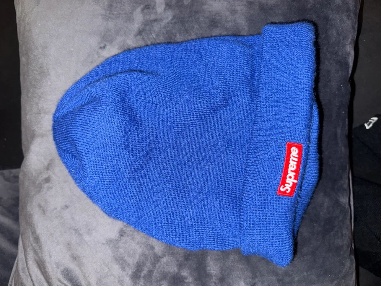 Supreme New Era Royal Blue S Logo Beanie - photo 2