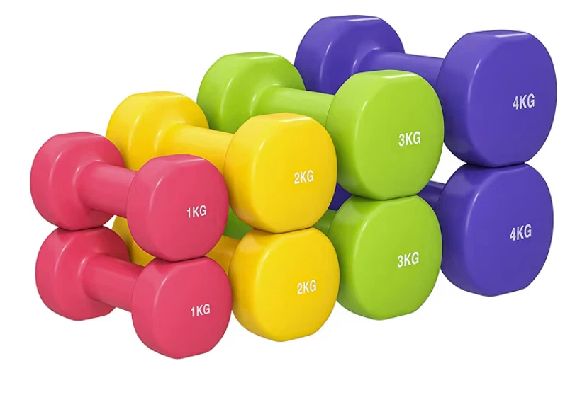 A-Frame Dumbbell Rack with 4 sets of dumbbells - photo 5