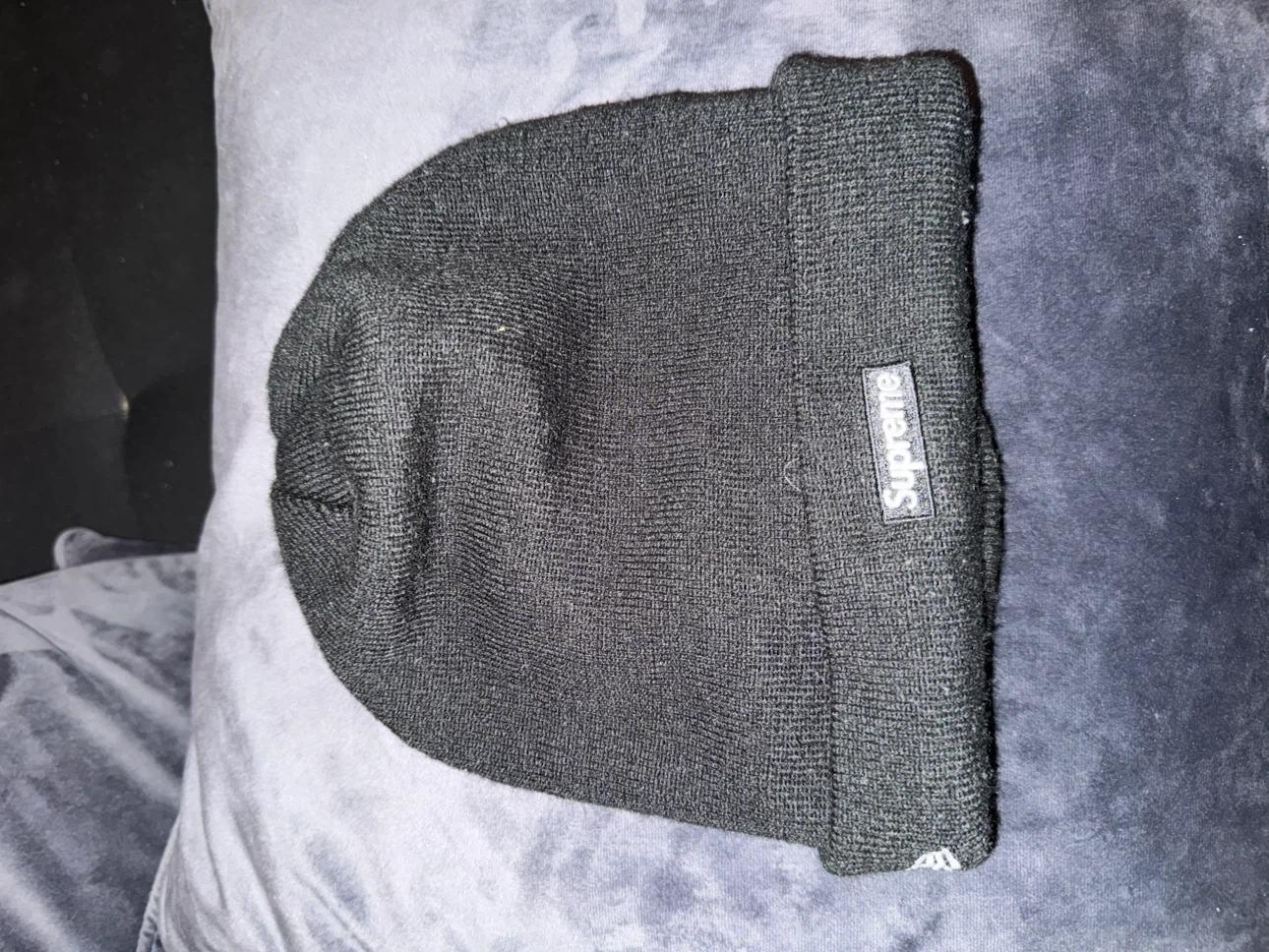 Supreme S Logo Beanie Black - photo 2