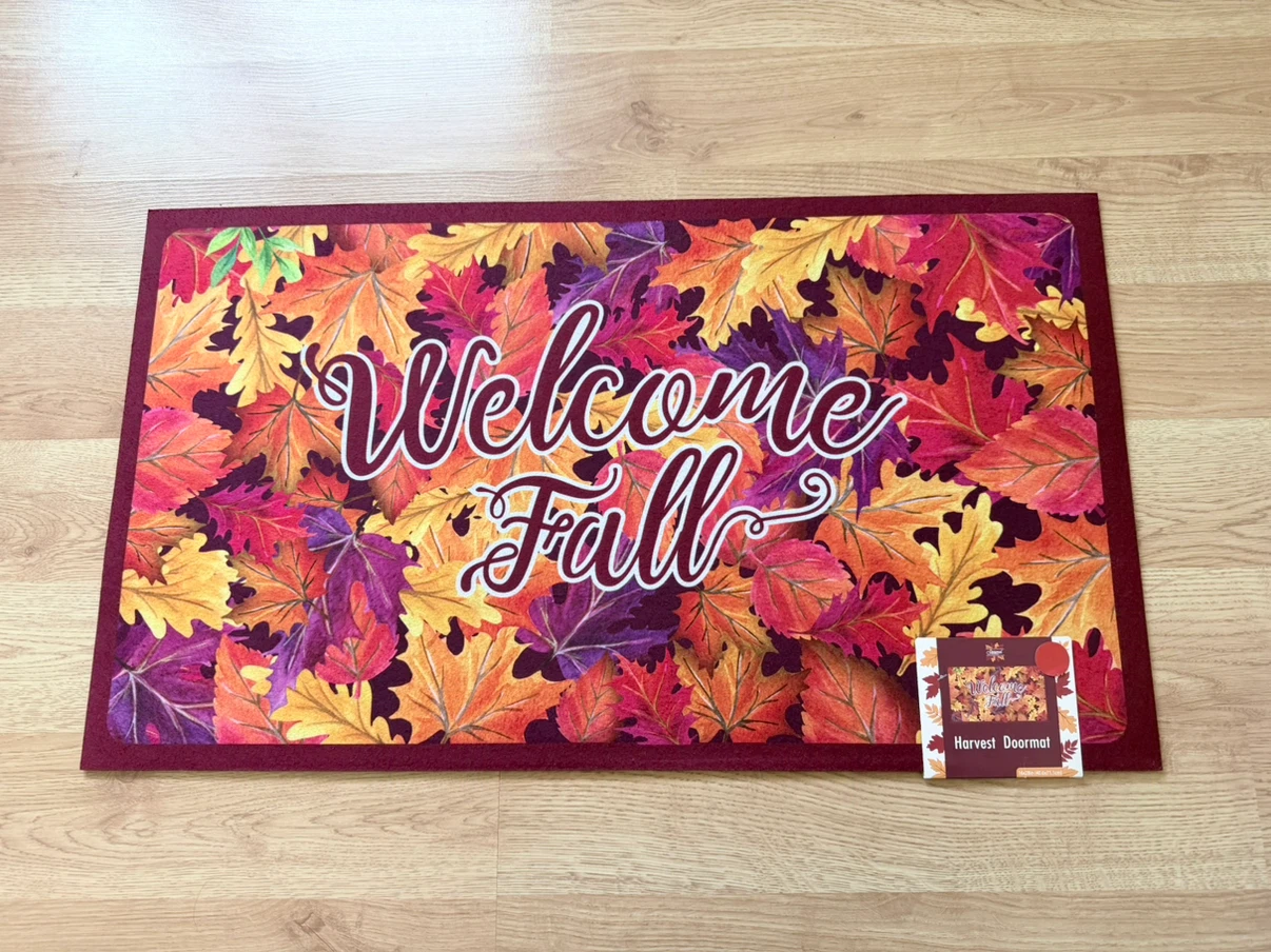 Welcome Fall Harvest Doormat