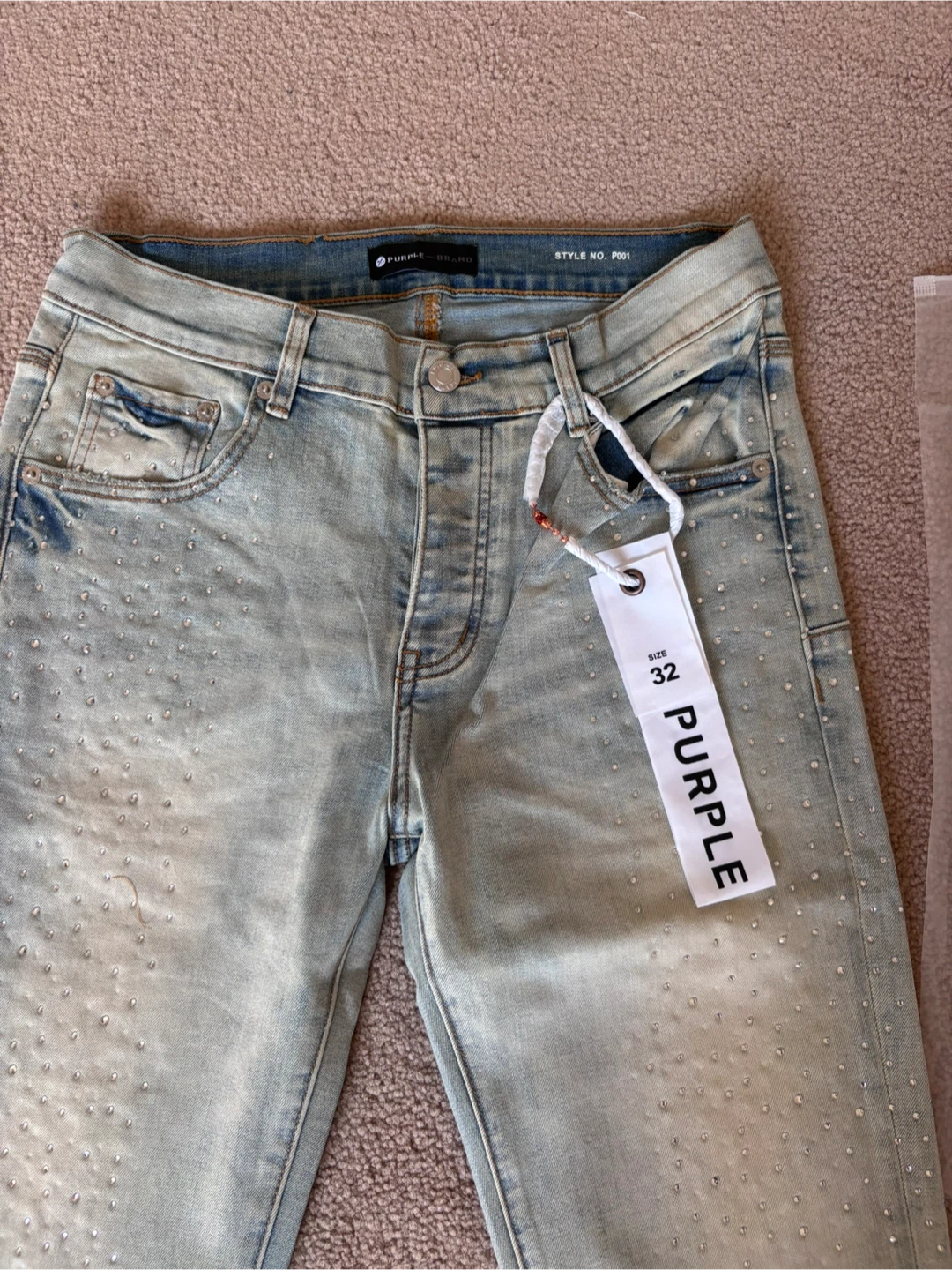 Purple Jeans with Gems (No Trades) - photo 2