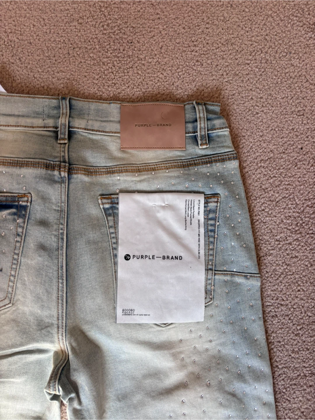 Purple Jeans with Gems (No Trades) - photo 5
