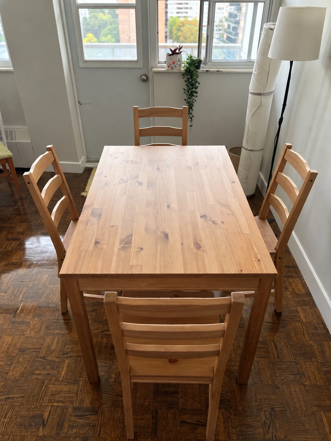 IKEA Jokkmokk table and 4 chairs